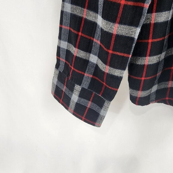Element Mens XL Plaid Button-Up Flannel Shirt - Picture 9 of 13